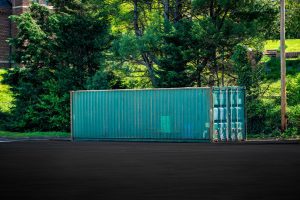 Yellowhead - How much is a full size storage container?