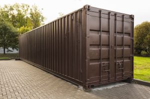 What are the dimensions of a standard shipping container - Yellowhead Storage
