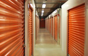 What items are not suitable for storage units?